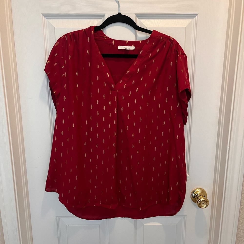 Fun 2 Fun blouse, bought through clothing subscription service.